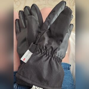 NWT 3M L Thinsulate Water Resistant Fleece Lined Winter Snow Ski Gloves